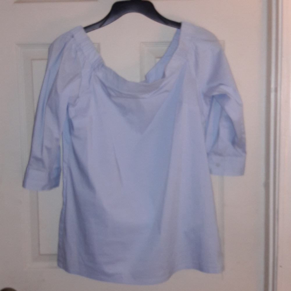 Striped off shoulder, only one worn